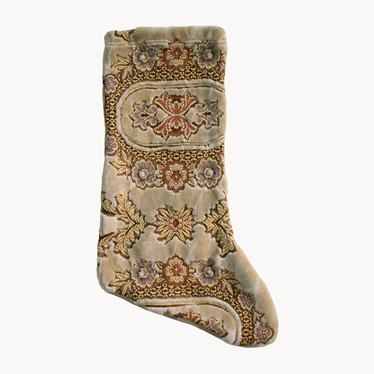 Upcycled Christmas Stocking | Vintage Velvet - Apartment F