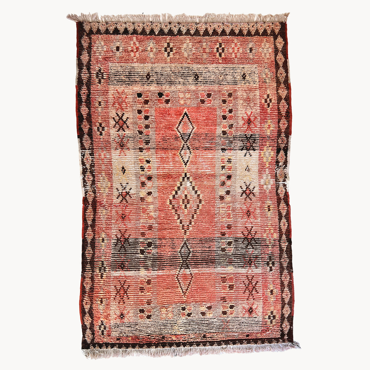 Shelli Vintage Moroccan Rug | 4'3" x 6'8" - Apartment F
