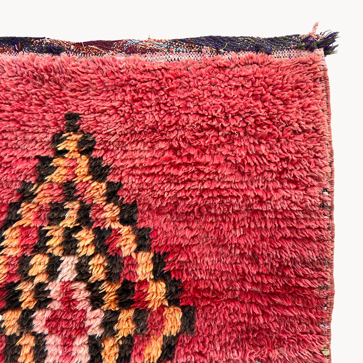 Sine Vintage Moroccan Rug | 3'7" x 6'6" - Apartment F