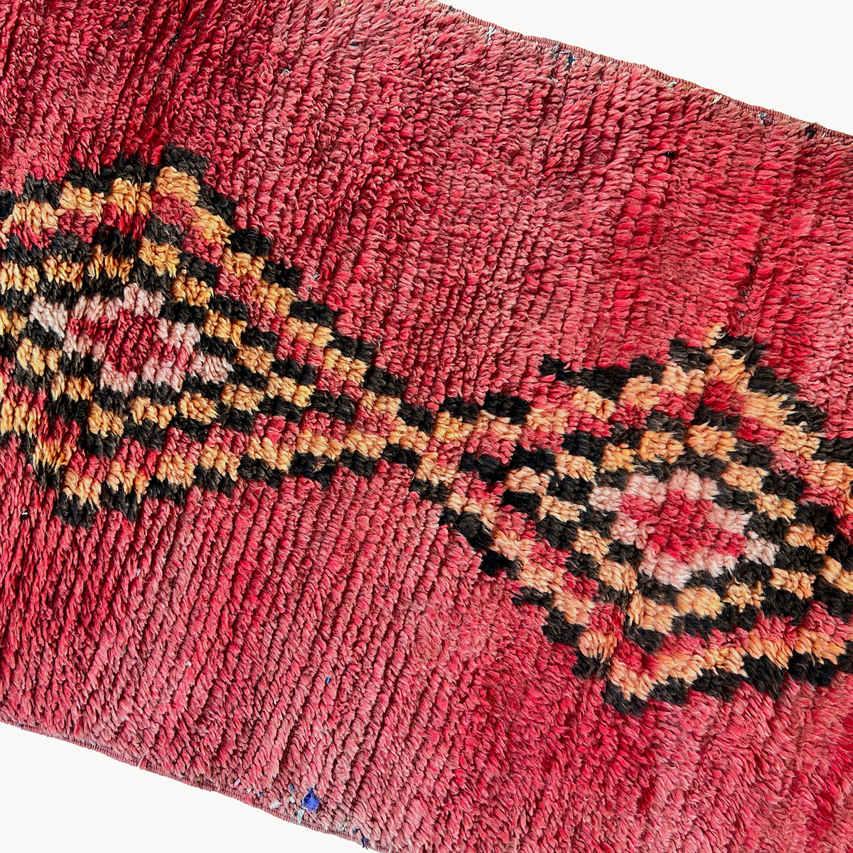 Sine Vintage Moroccan Rug | 3'7" x 6'6" - Apartment F