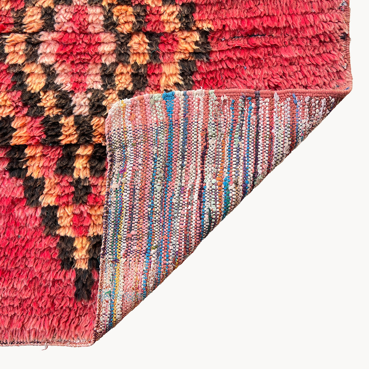 Sine Vintage Moroccan Rug | 3'7" x 6'6" - Apartment F