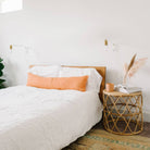 Stonewashed Linen Duvet Cover - White - Apartment F