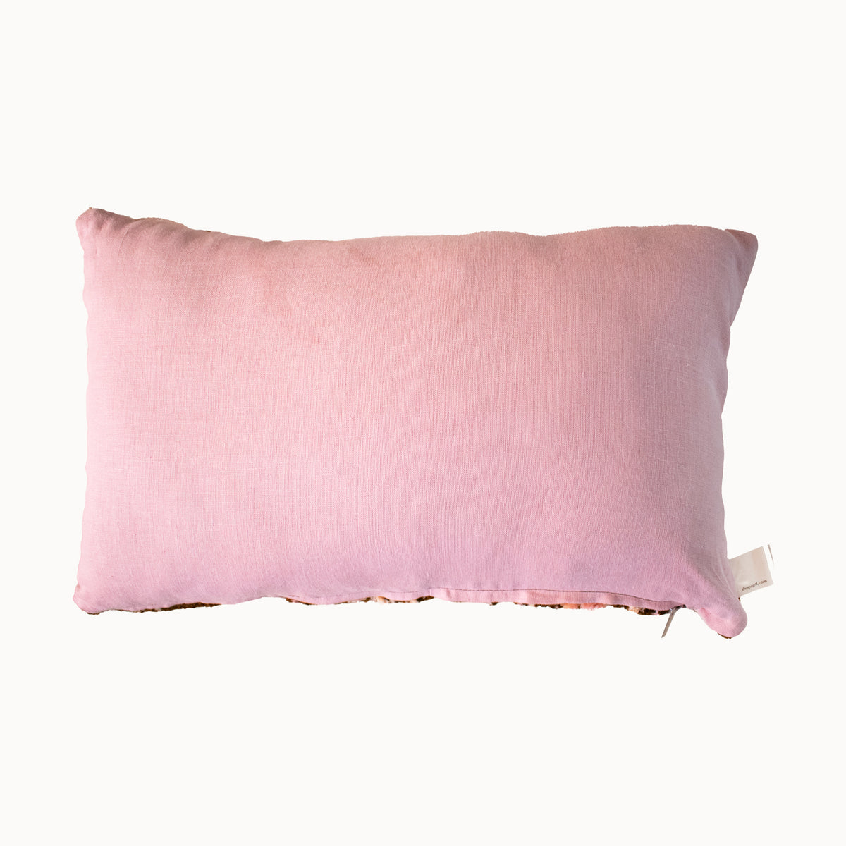 Upcycled Velvet & Linen Pillow - Apartment F