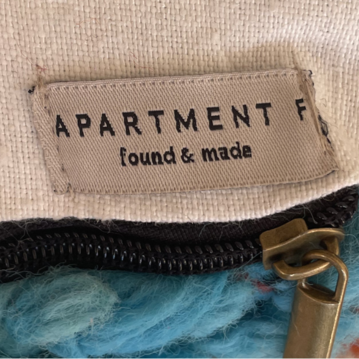 Upcycled Moroccan Rug Pouf - Apartment F
