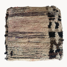 Moroccan Upcycled Rug Pouf - Apartment F