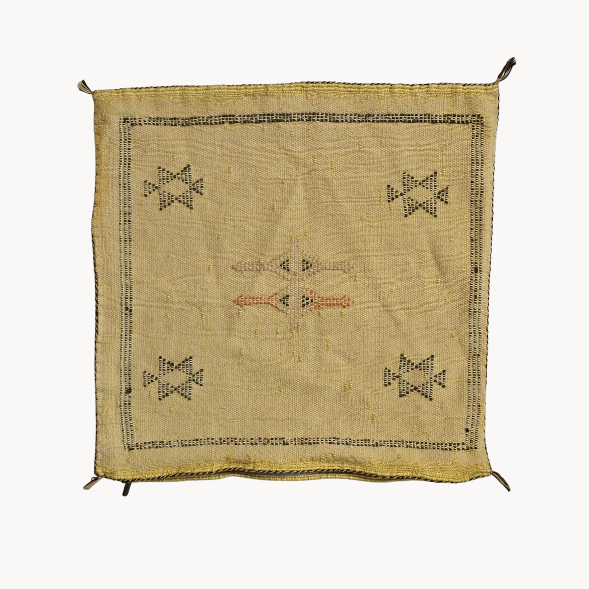 Sabra Handwoven Pillow | Yellow - Apartment F