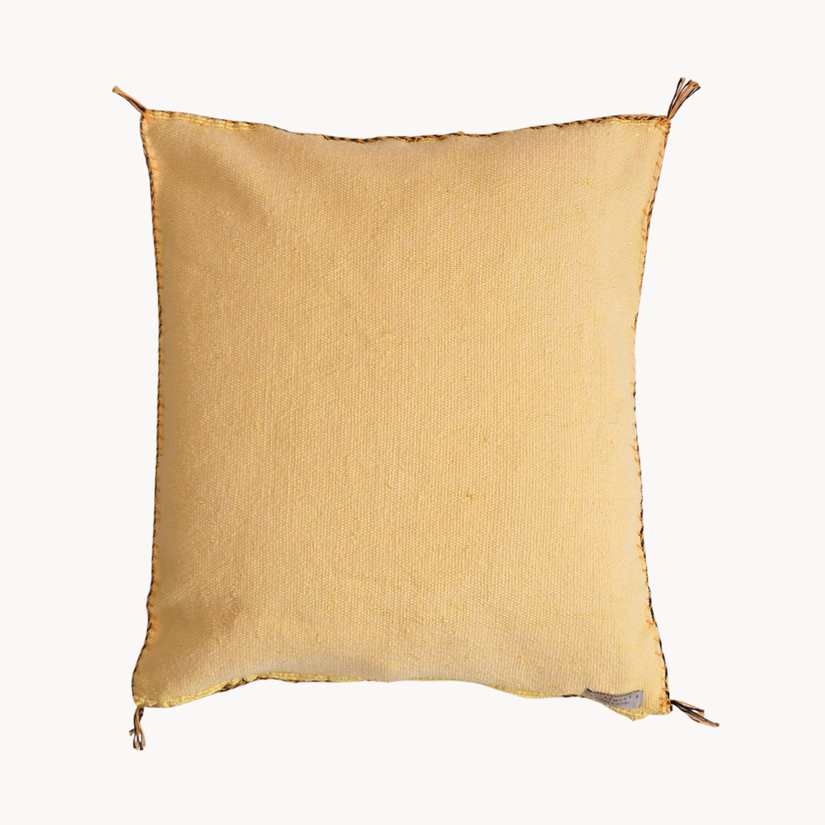 Sabra Handwoven Pillow | Yellow - Apartment F