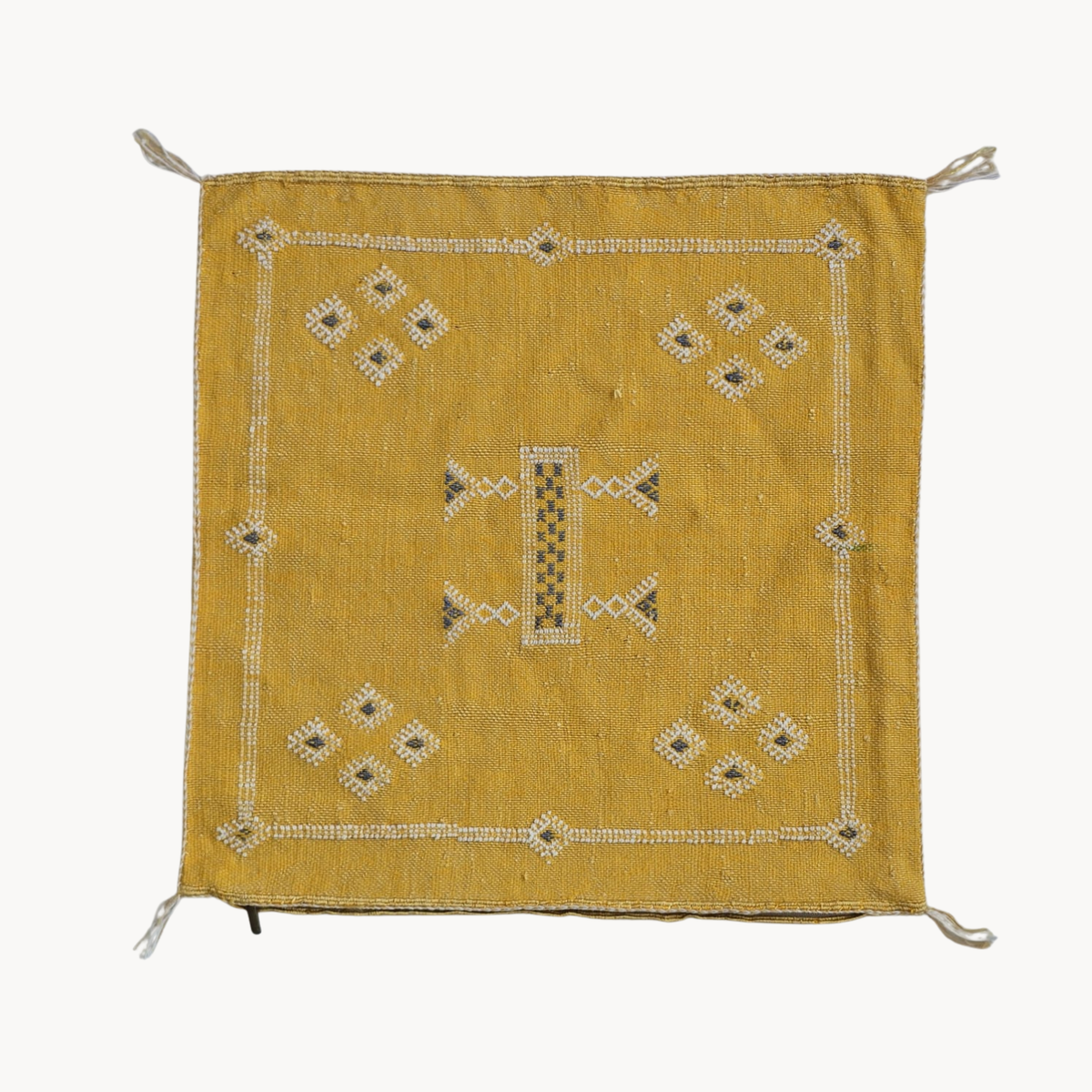 Sabra Handwoven Pillow | Yellow - Apartment F