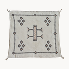Sabra Cactus Silk Pillow | White - Apartment F