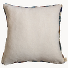 Blue Upcycled Moroccan Wool Pillow - Apartment F