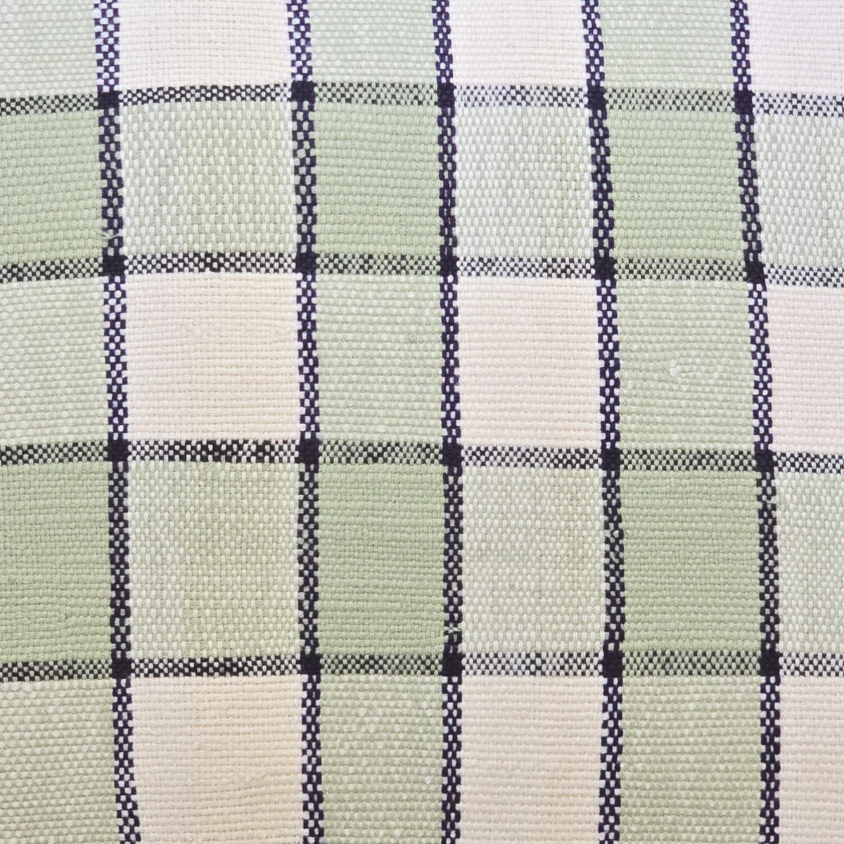Moroccan Mint Plaid Blanket Pillow | Long Lumbar - Apartment F