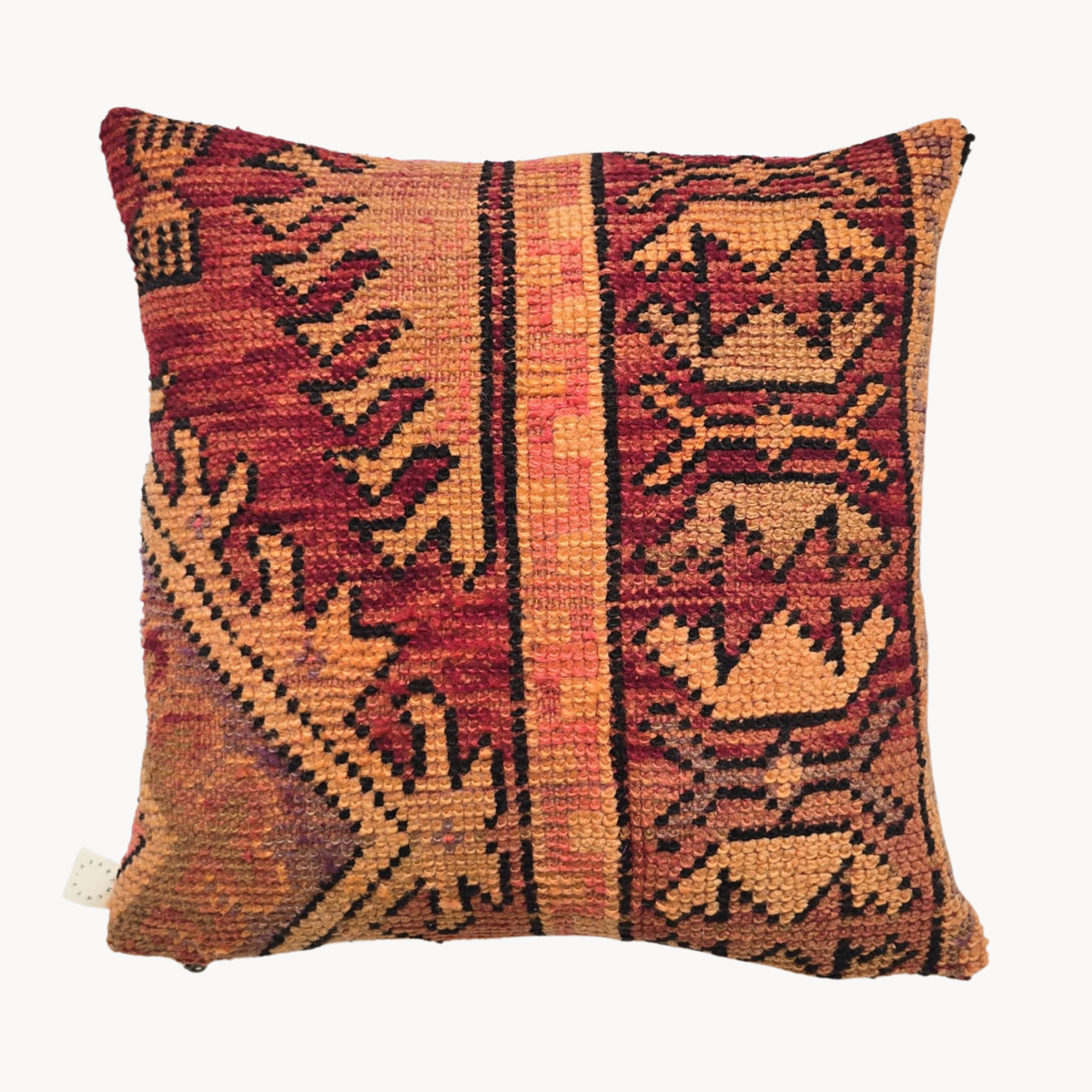 Reversible Moroccan Rug Pillow - Apartment F
