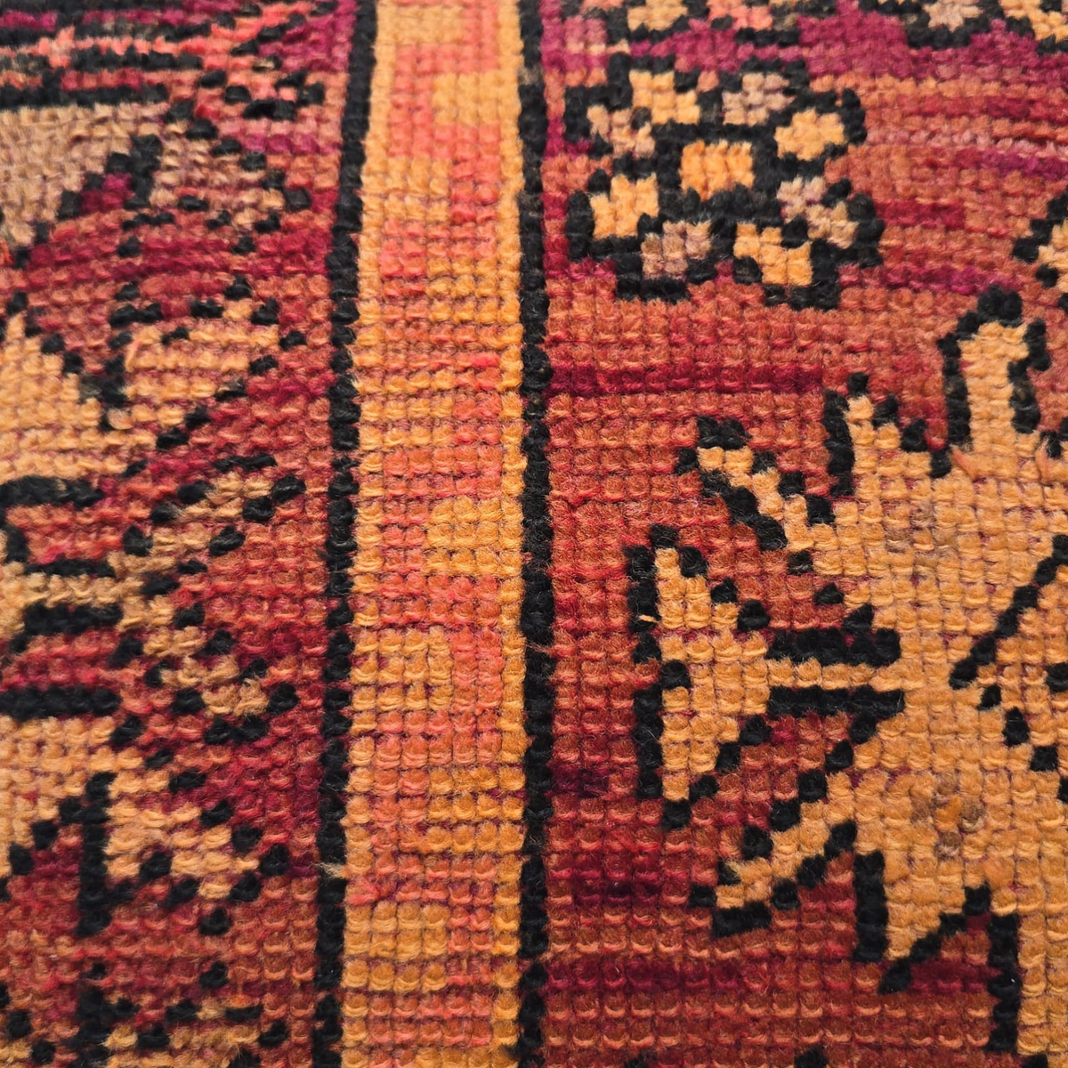 Reversible Moroccan Rug Pillow - Apartment F