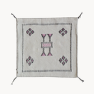Sabra Cactus Silk Pillow | White - Apartment F