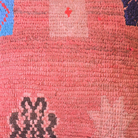 Upcycled Moroccan Red Rug Pillow - Apartment F