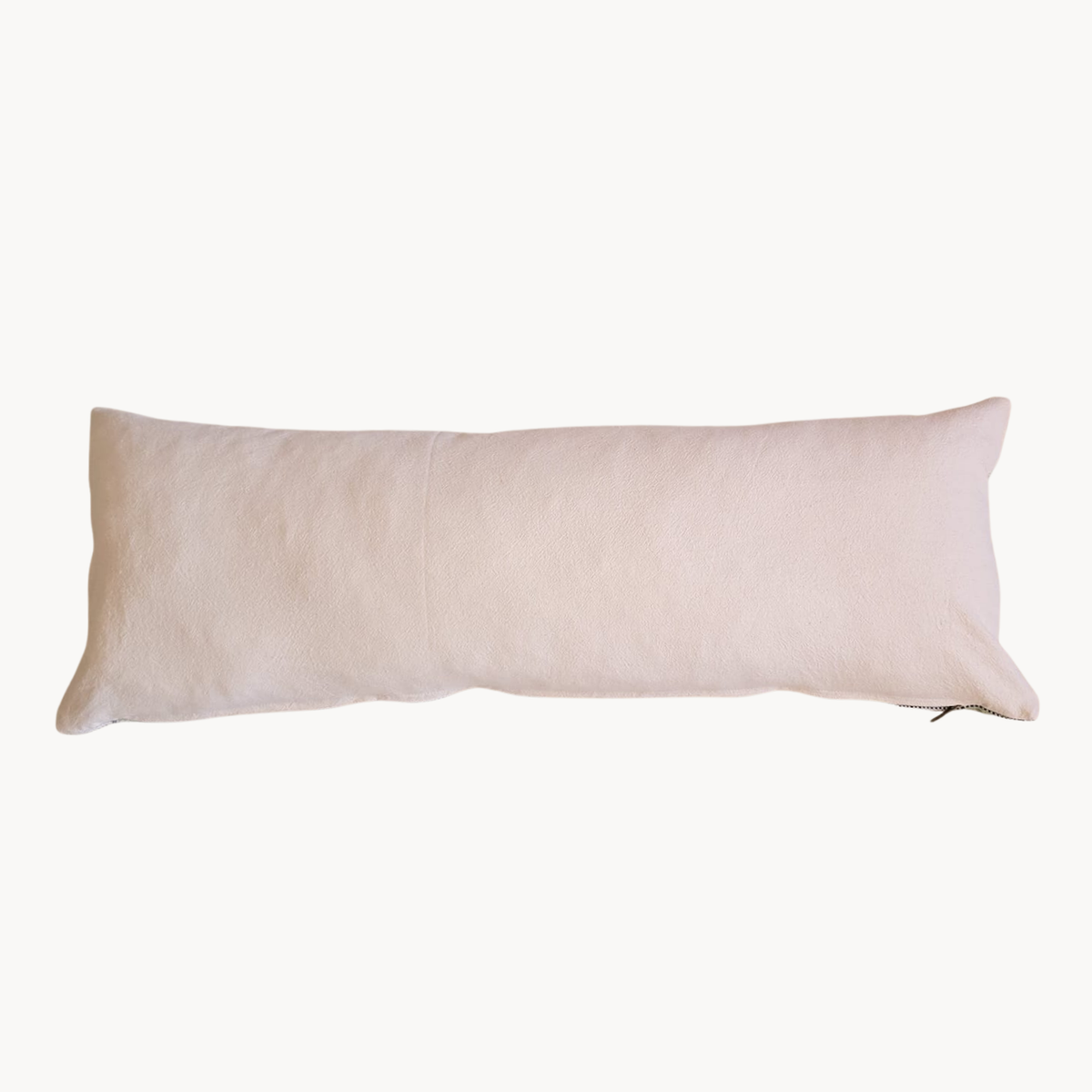 Moroccan Mint Plaid Blanket Pillow | Long Lumbar - Apartment F