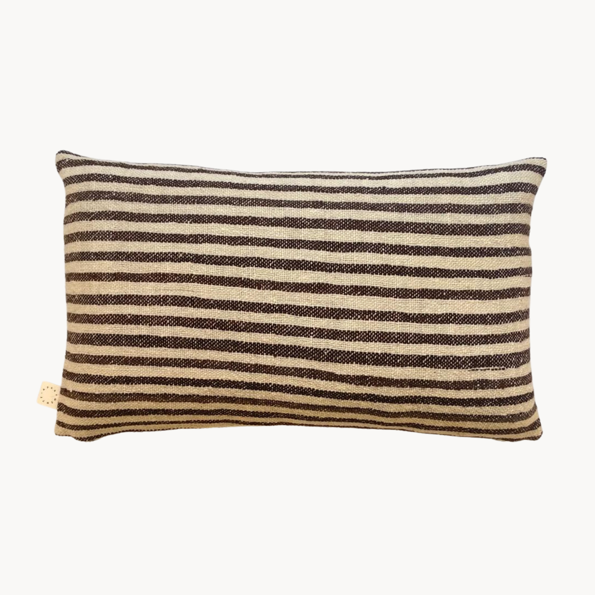 Moroccan Nomad Linear Rug Pillow | Lumbar - Apartment F
