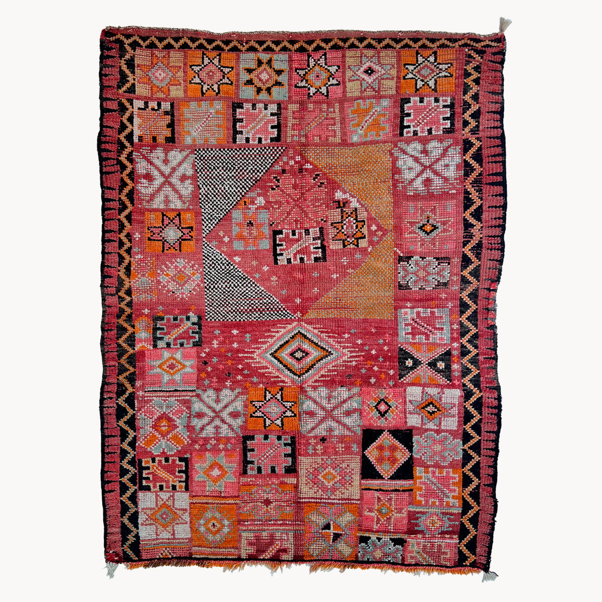 Zephyrine Vintage Moroccan Rug | 5'7" x 7'5" - Apartment F