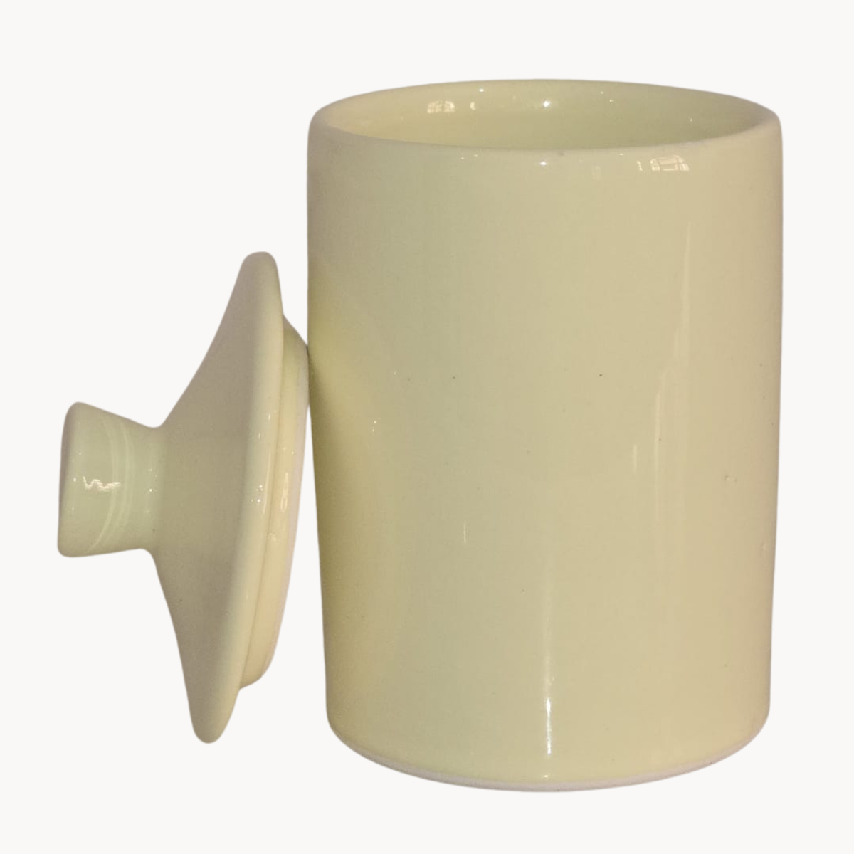 Handcrafted Ceramic Canister - Apartment F