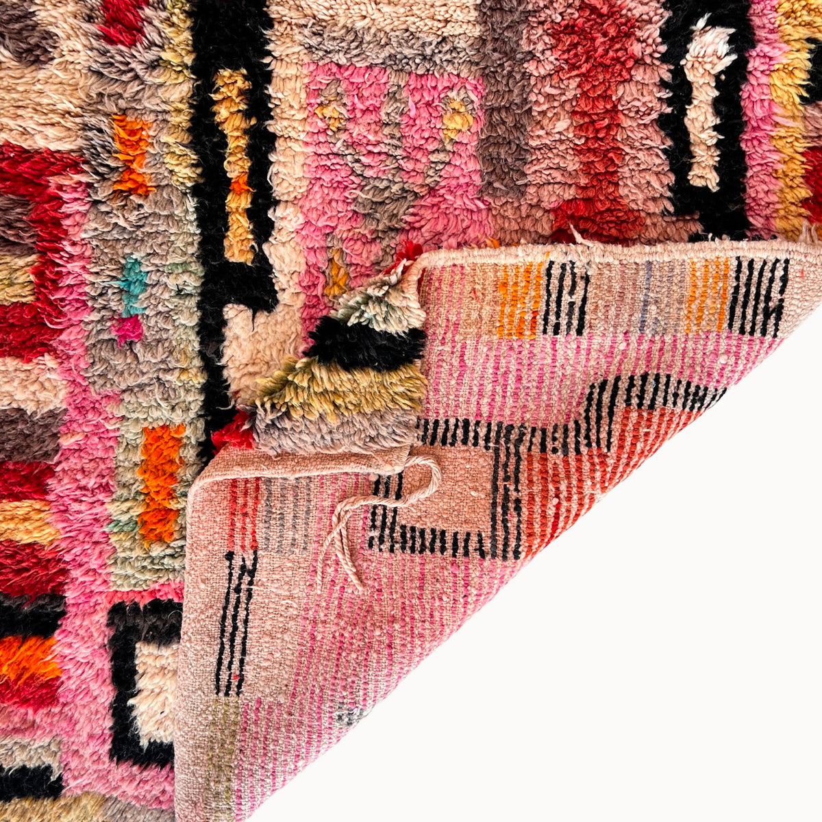 Elamria Contemporary Moroccan Rug | 3'4" x 10'4" - Apartment F