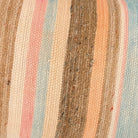 Jourdan pillow striped backing weave detail