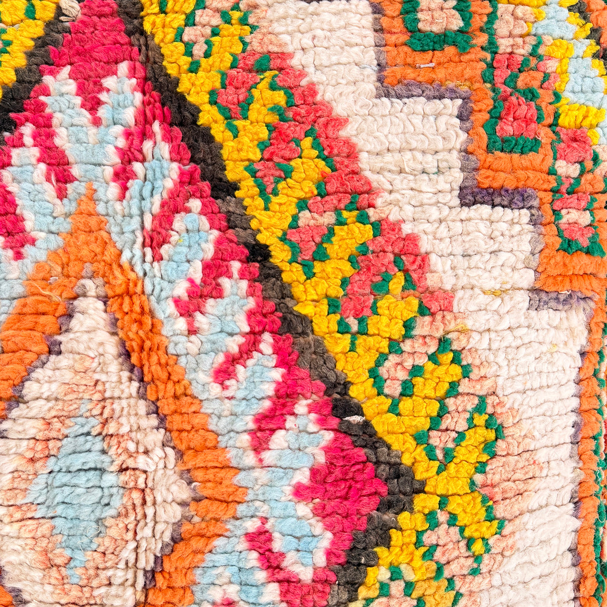 Jourdan Moroccan Vintage Rug Pouf - Apartment F