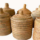 Palm Lidded Storage Baskets - Apartment F