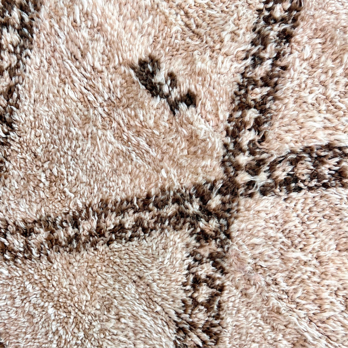 Mansoura Moroccan Beni Ourain Wool Rug | 5’10” x 12’ - Apartment F