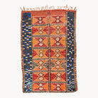 Chama Hand-Knotted Wool Moroccan Rug | 4'1" x 8' - Apartment F