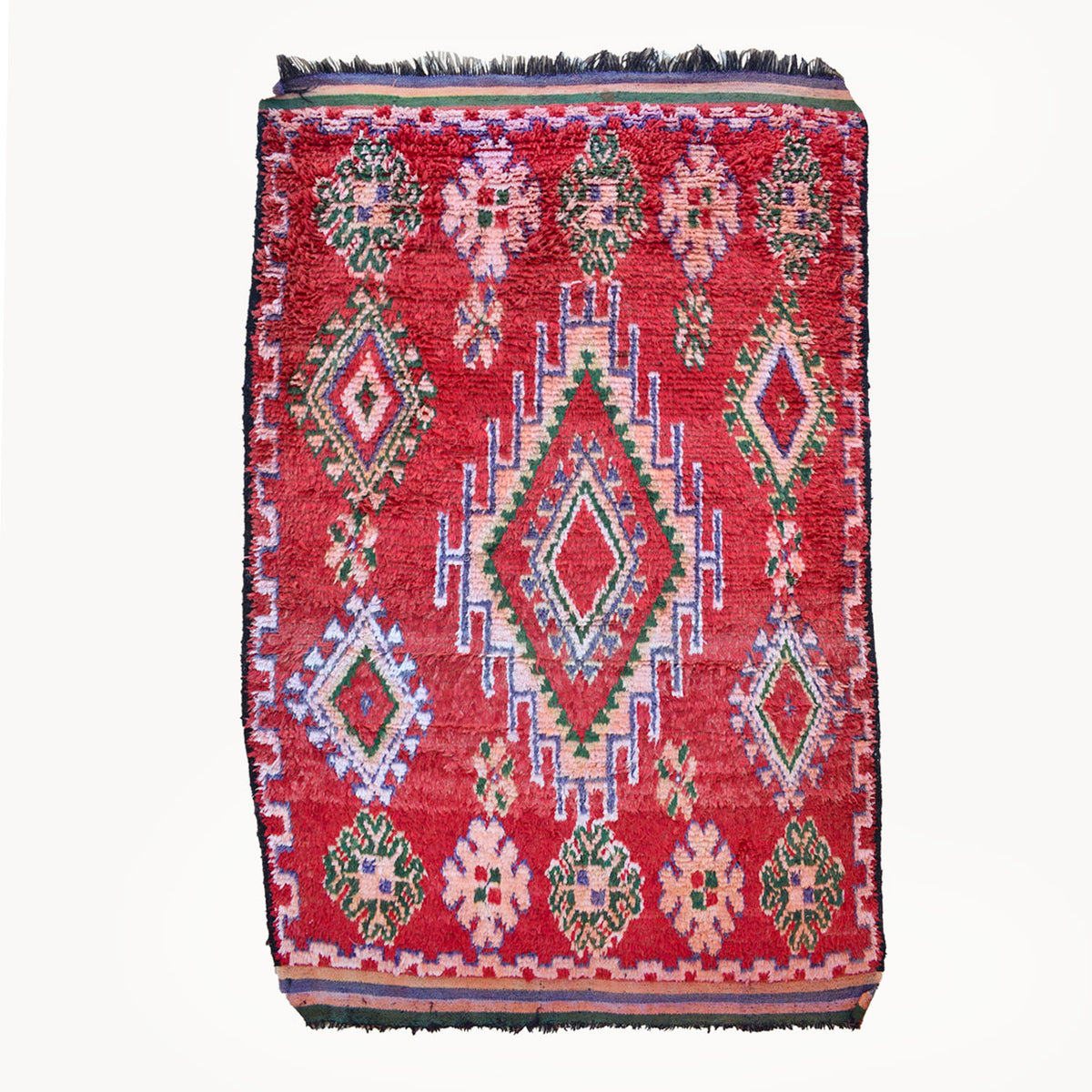 Salima Hand-Knotted Moroccan Rug | 5'8" x 10'7" - Apartment F
