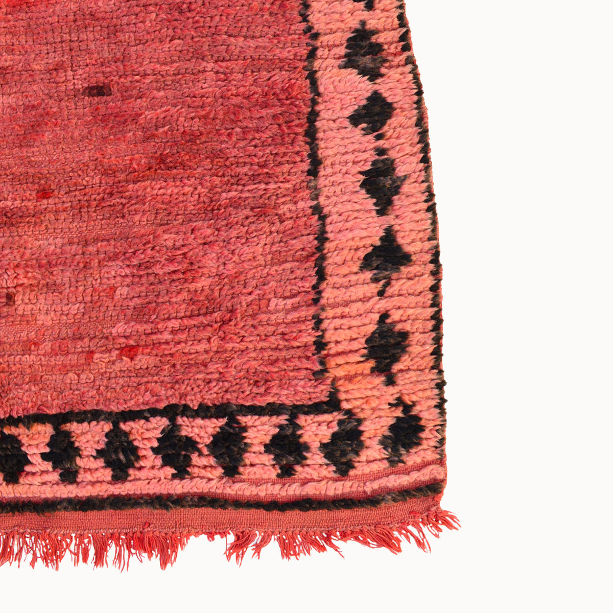 Fatima Vintage Hand-Knotted Moroccan Rug  | 4’1” x 6’ - Apartment F