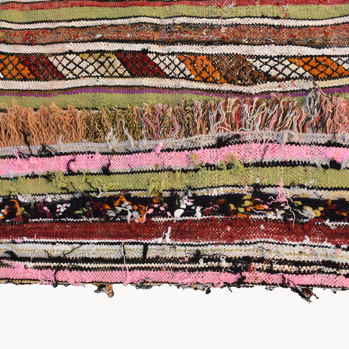 Ghali Vintage Moroccan Runner Rug | 3’ x 6’6” - Apartment F