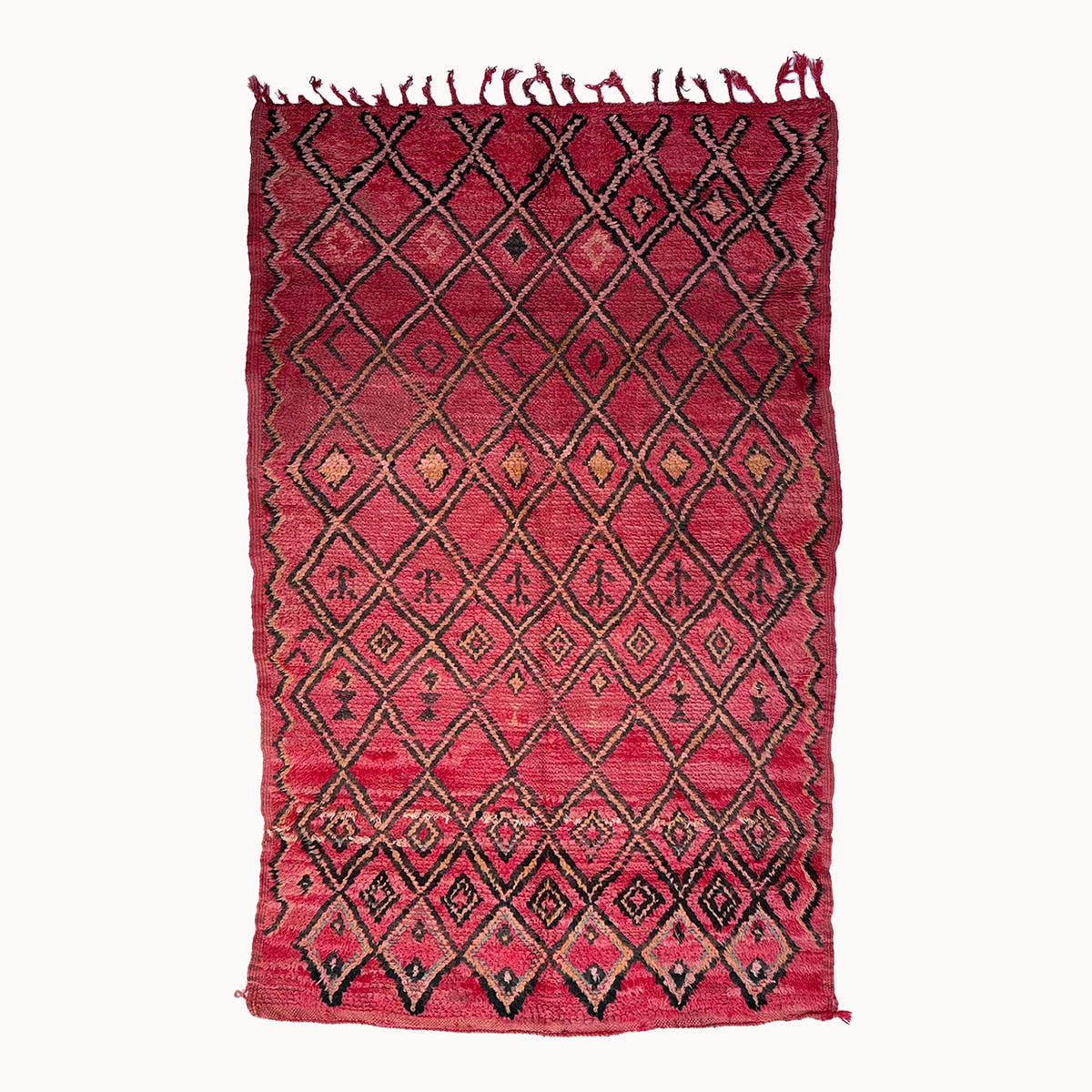 Ida Vintage Moroccan Rug | 4'2" x 6'11" - Apartment F