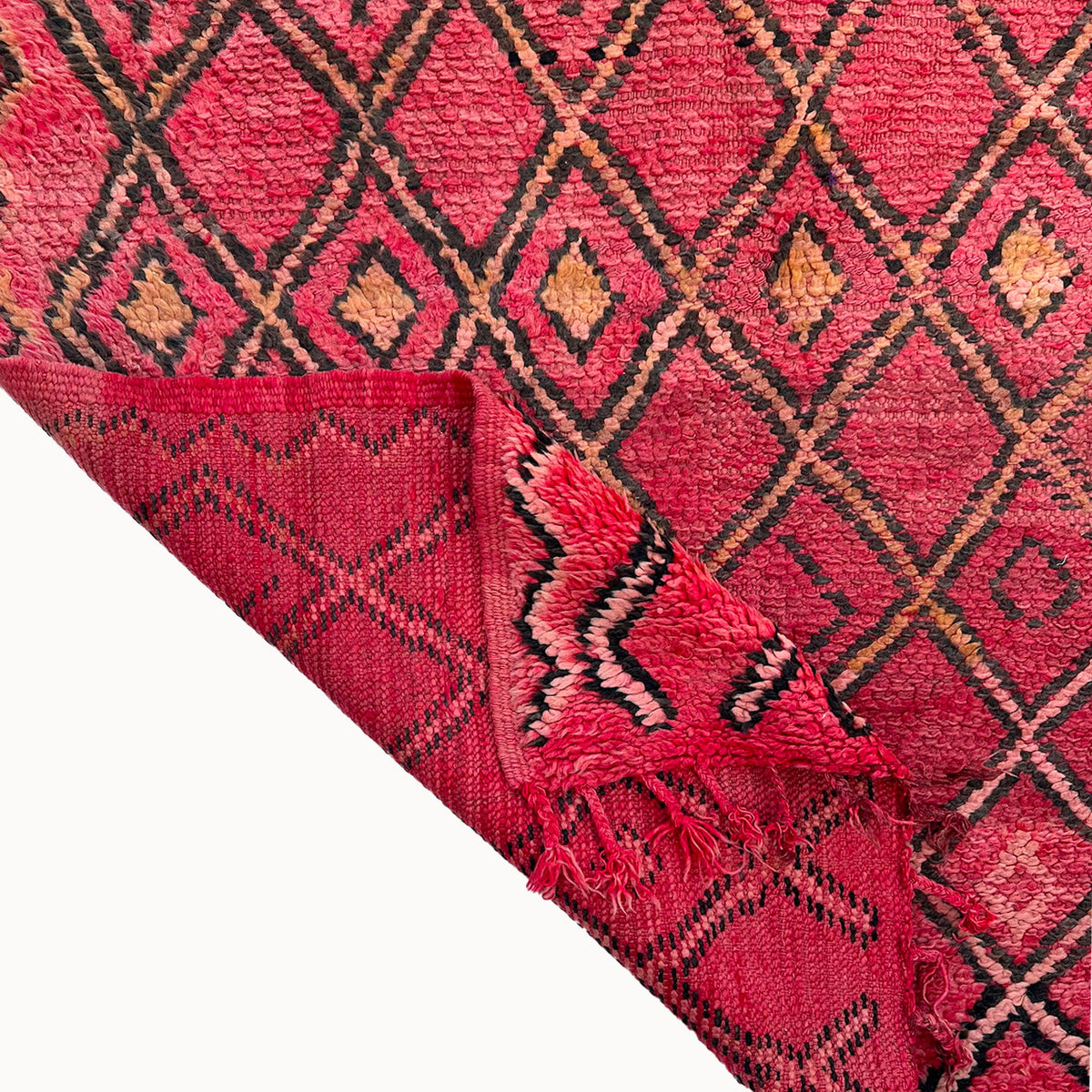 Ida Vintage Moroccan Rug | 4'2" x 6'11" - Apartment F