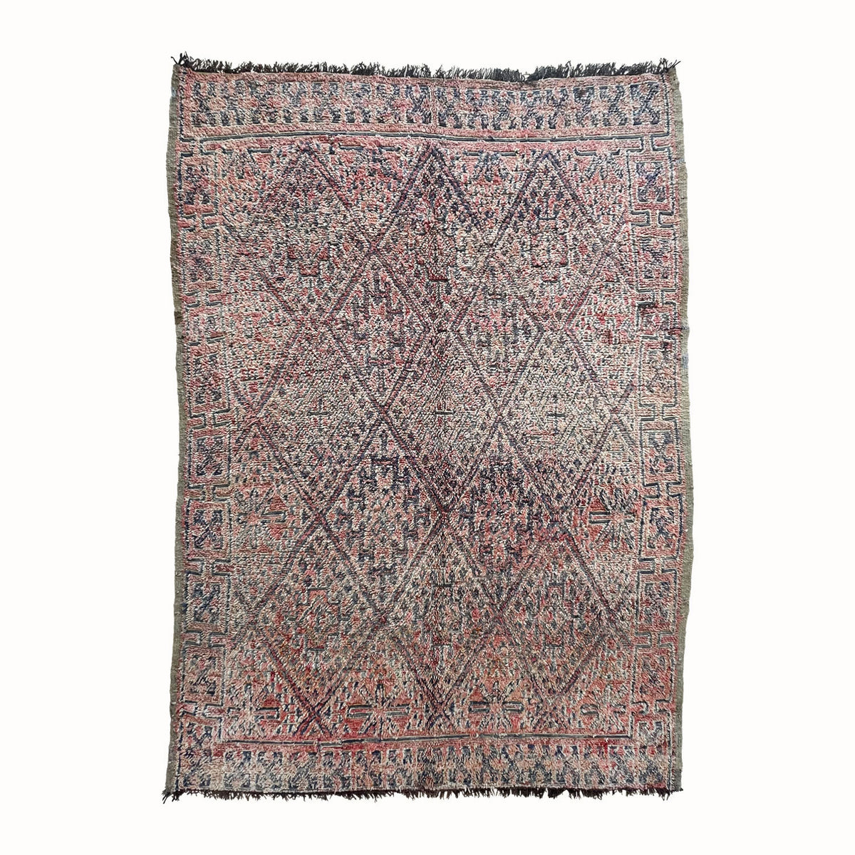 Emory Vintage Moroccan Beni Mguild Rug | 7’ x 10’ - Apartment F