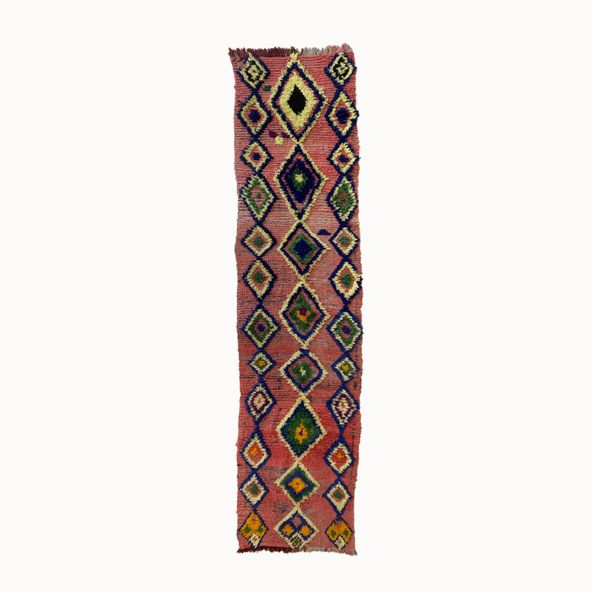 Vintage Moroccan Runner Rug | 2’11” x 12’7” - Apartment F
