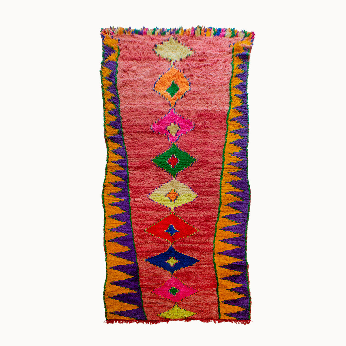 Vintage  Moroccan Runner Rug | 3’8” x 10’4” - Apartment F