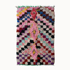 Vintage Moroccan Boucherite Rug | 3’4” x 5’2” - Apartment F