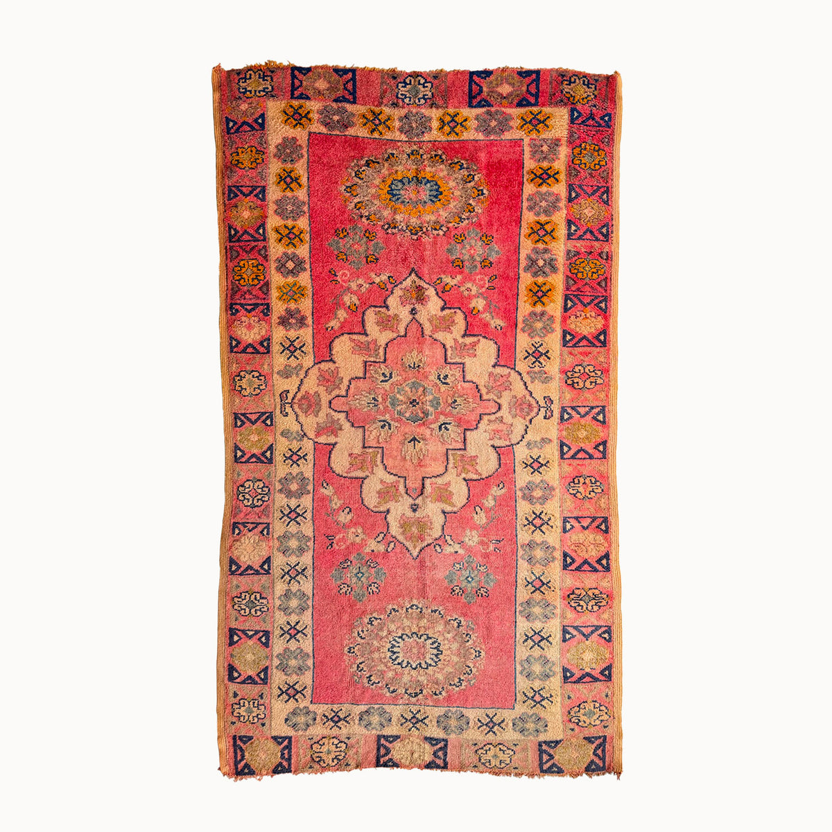 Eden Vintage Moroccan Taznakht Rug | 5’1” x 8’8” - Apartment F