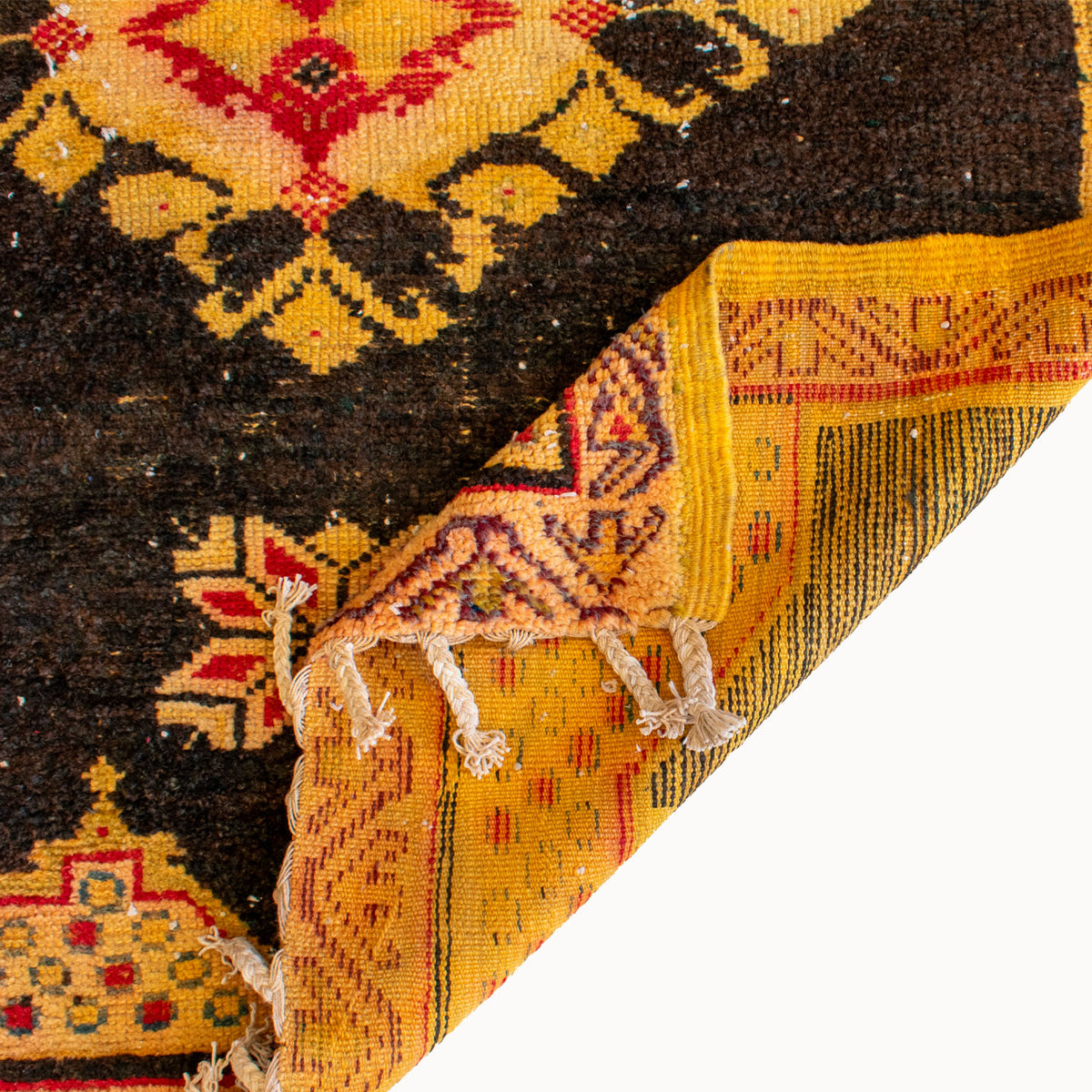 Vintage Moroccan Taznakht Rug | 3'4" x 4'11" - Apartment F
