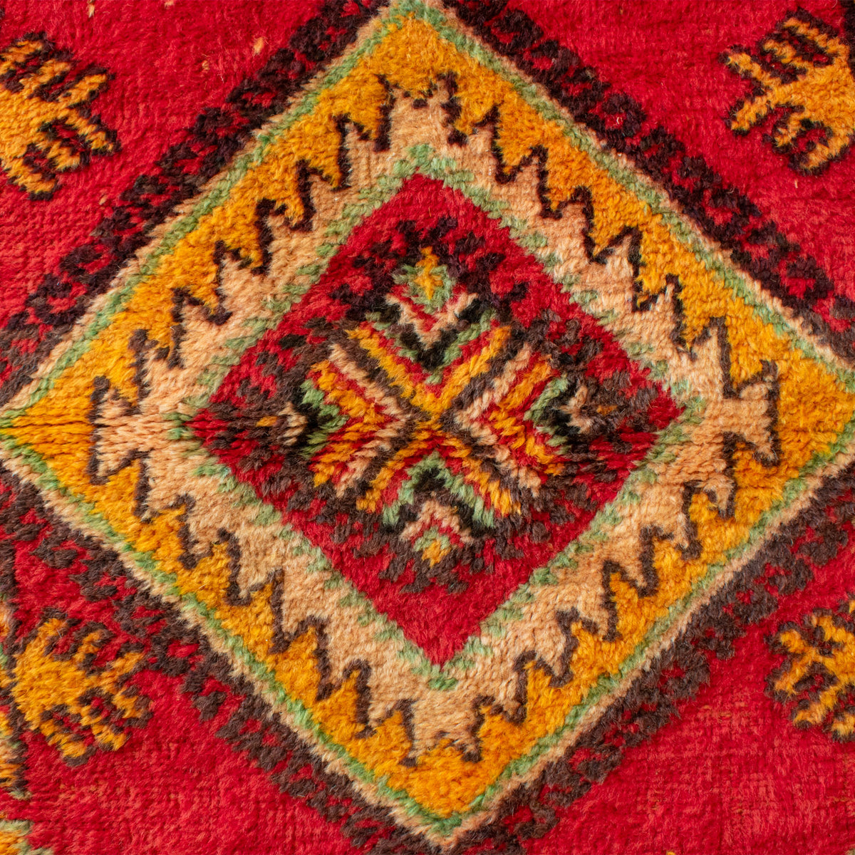 Cris Vintage Moroccan Taznakht Rug | 3'4" x 6'3" - Apartment F