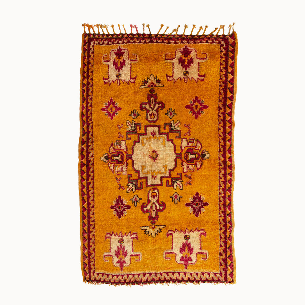 Vintage Moroccan Rug | 4'3" x 6'10" - Apartment F