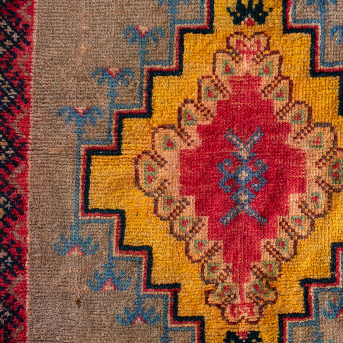 Romi Vintage Moroccan Taznakht Rug | 2'10" x 6 - Apartment F