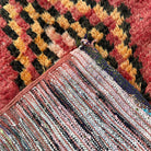 Sine Vintage Moroccan Runner Rug | 3'7" x 6'6" - Apartment F