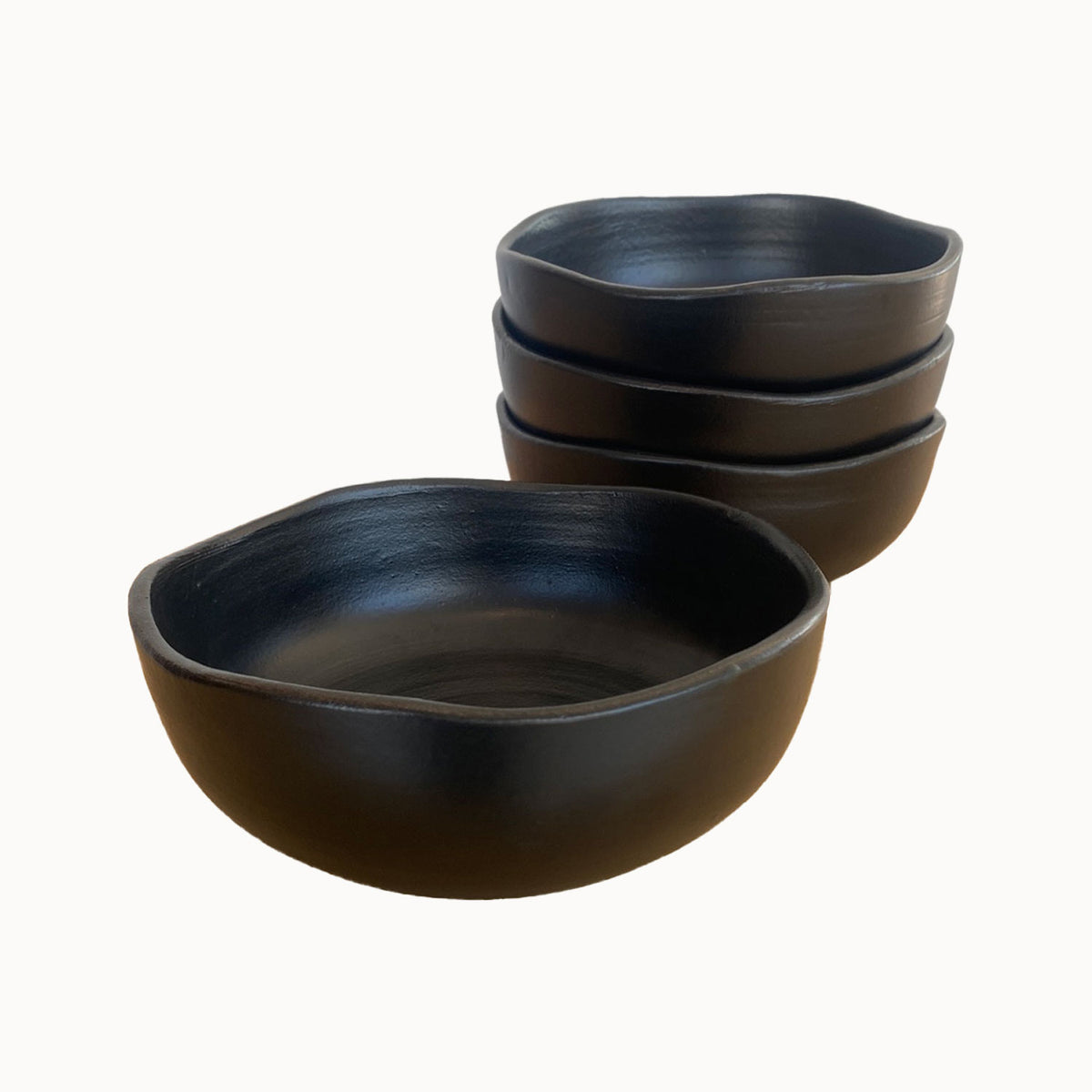 Handcrafted Modern Ceramic Serving Bowl - Apartment F