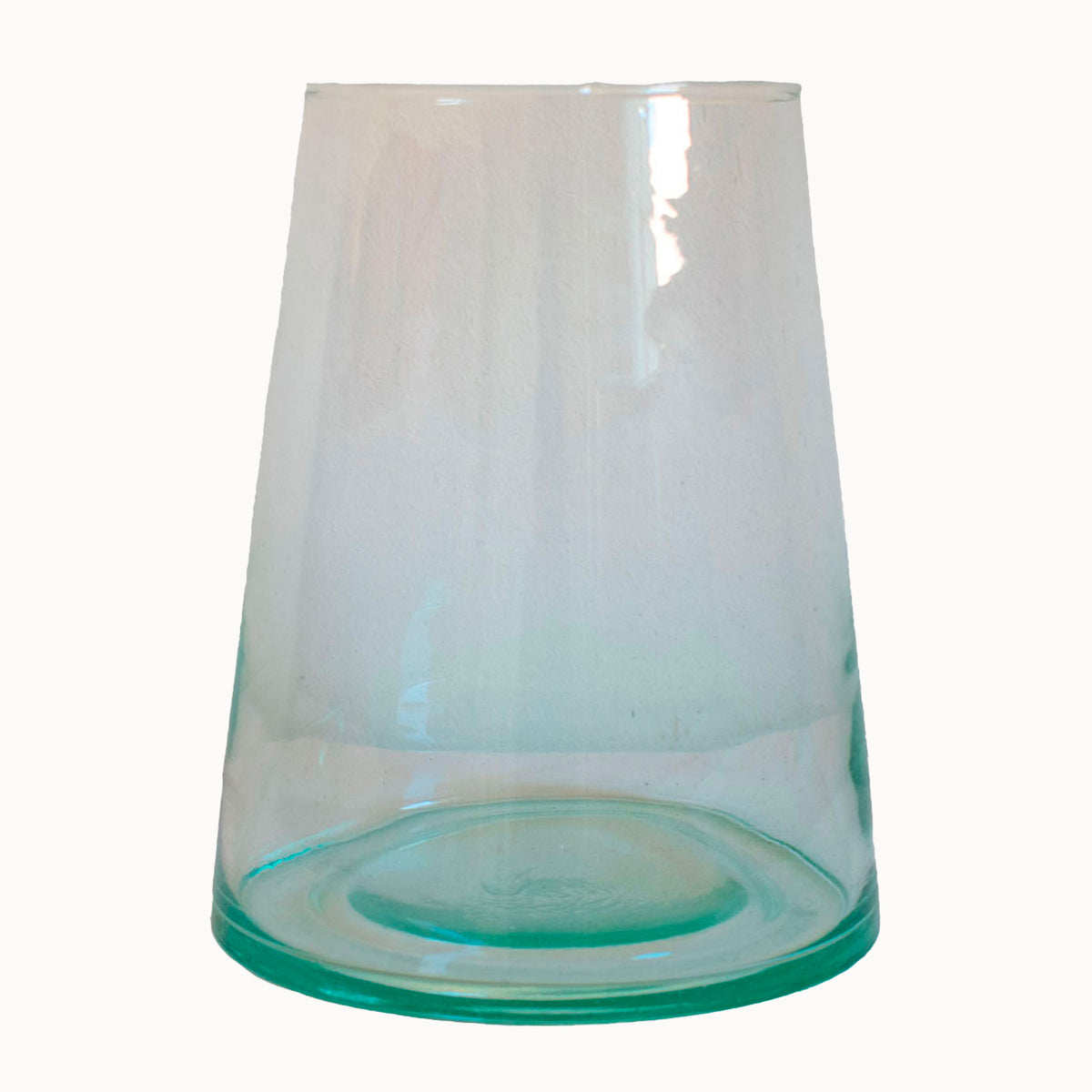 Moroccan Handcrafted Glass Vase - Apartment F