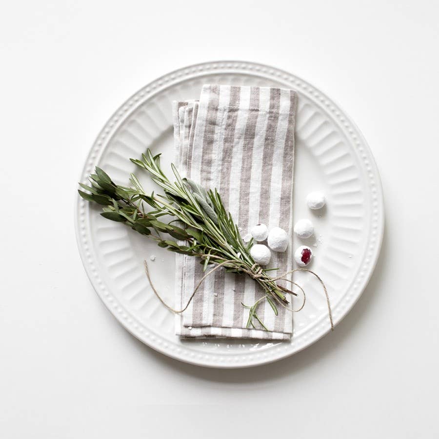 Simple Linen Napkin - Flax