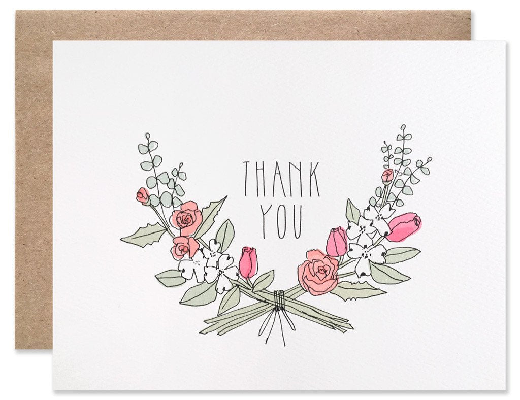 Thank You Florals Card - Apt. F x Hartland Brooklyn