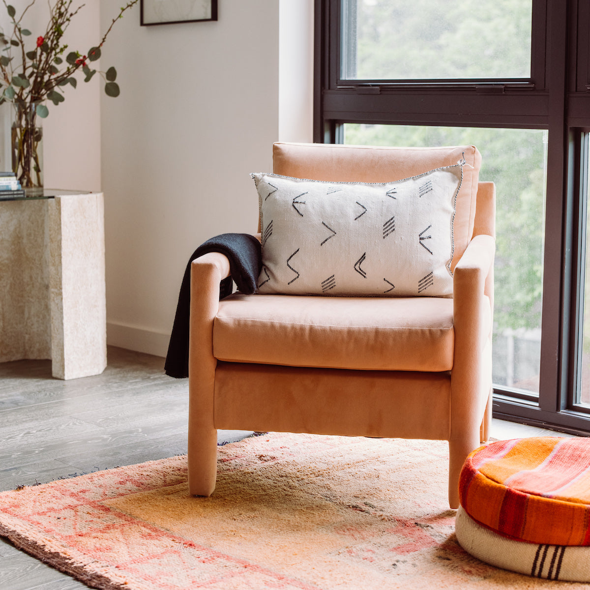 Merzouga Handwoven Lumbar Pillow - Apartment F