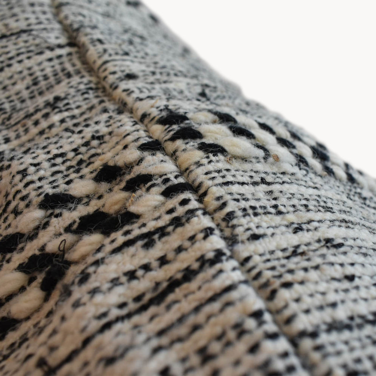 Handwoven Moroccan Zanafi Pouf - Apartment F